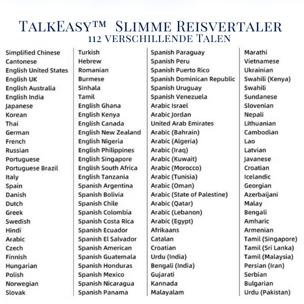 EasyTalk |  Jouw ultieme reisvertaler in zakformaat!