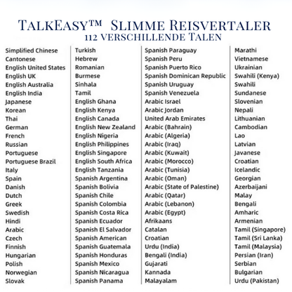 EasyTalk |  Jouw ultieme reisvertaler in zakformaat!