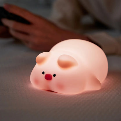 Schattige Nachtlamp Dieren Vriendjes